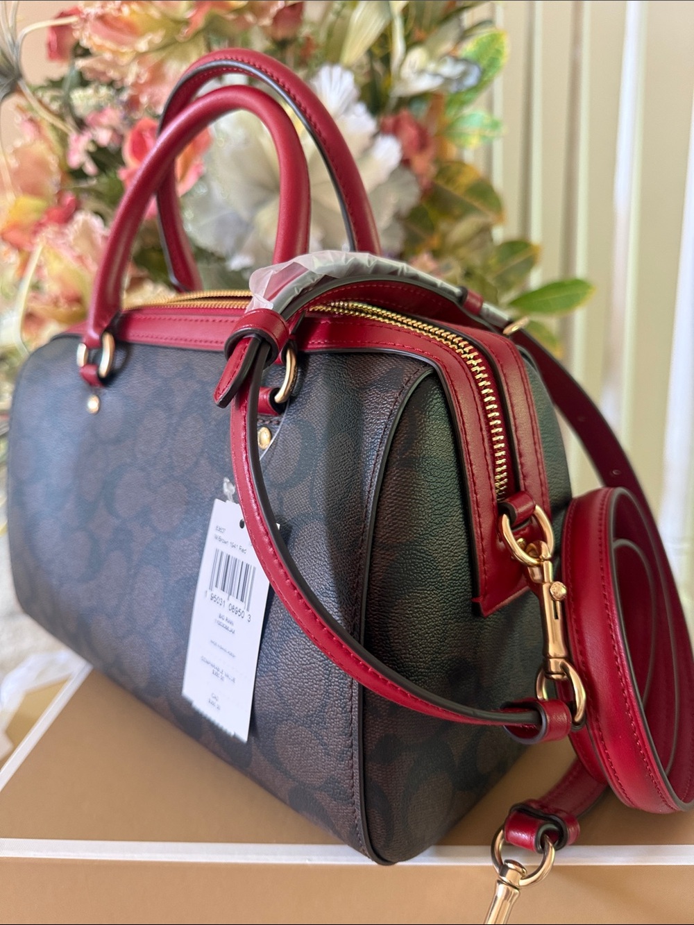 Coach Signature Crossbody Purses Brand New Authentic 10x7.5 - Picture 3 of 10